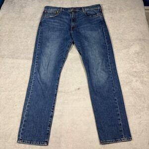 Levi's 38x32 512 Slim Tapered Jeans Mens Blue Premium Denim 28833-1155